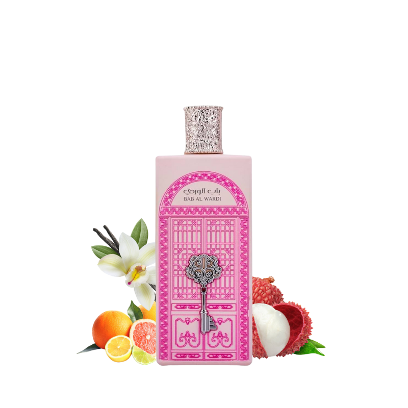Lattafa Bab El Wardi musk and amber rose fragrance