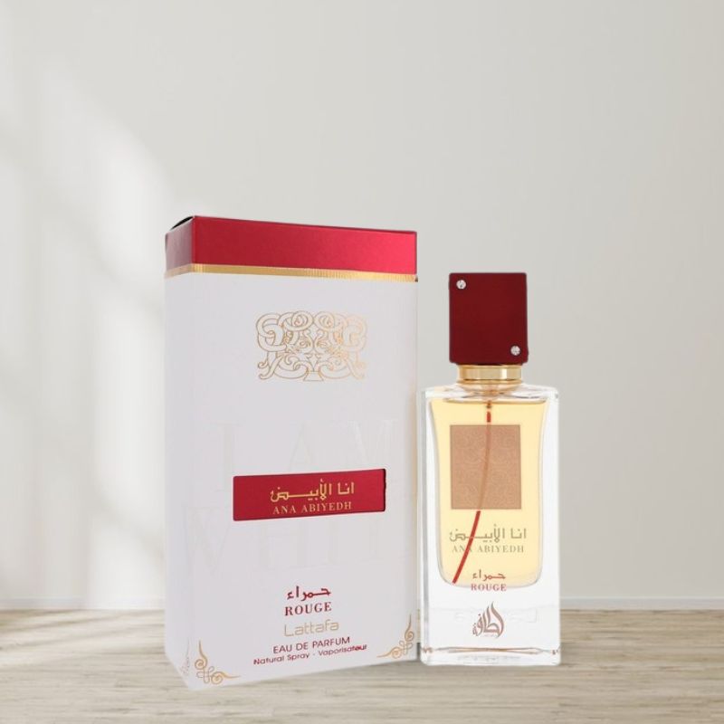 Ana Abiyedh Rouge luxury Arabian perfume bottle