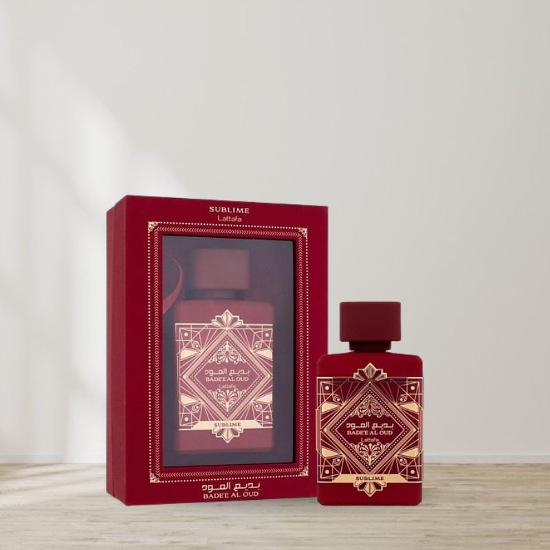 Luxury Arabic rose and oud fragrance Lattafa Rouge editions