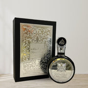 Woody amber oud perfume Fakhar Lattafa