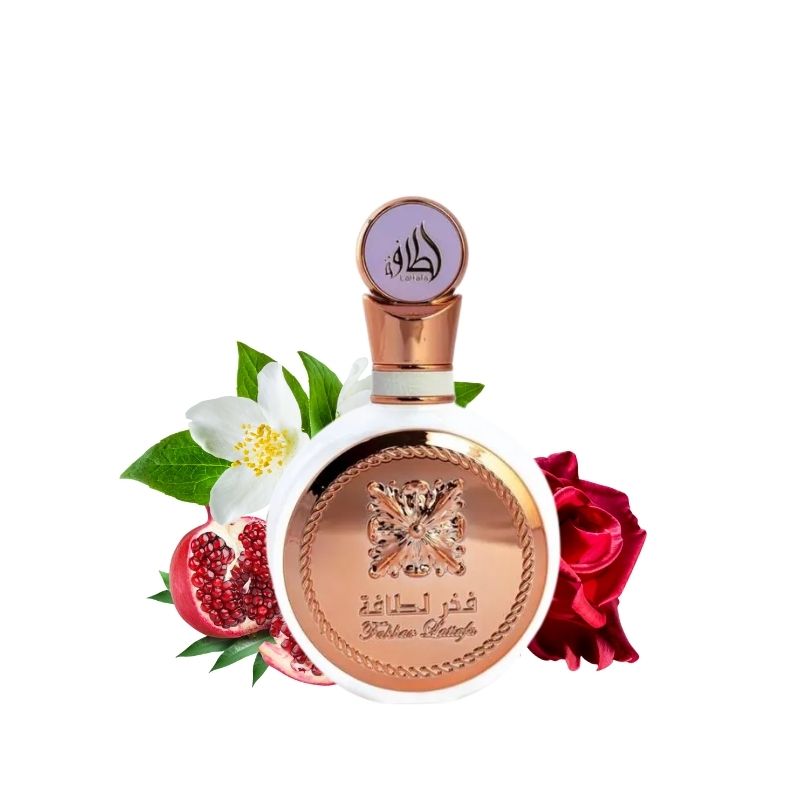 Arabic perfume Lattafa Fakhar Pink with vanilla and musk notes