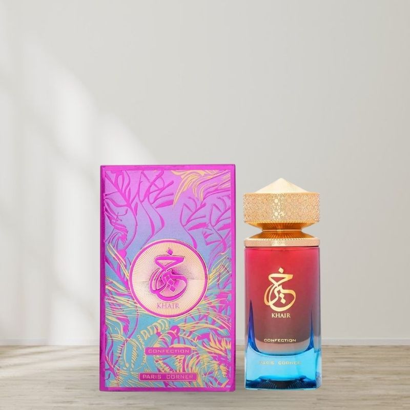 Khair Confection perfume with spun sugar and candied fruits