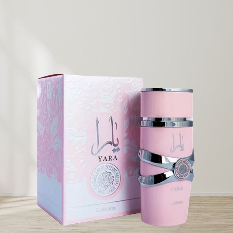 Lattafa Yara Rose Eau de Parfum romantic elegant fragrance